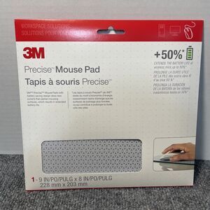 3M Precise Mouse Pad Enhances the Precision of Optical Mice , Non-SkidFoam Back